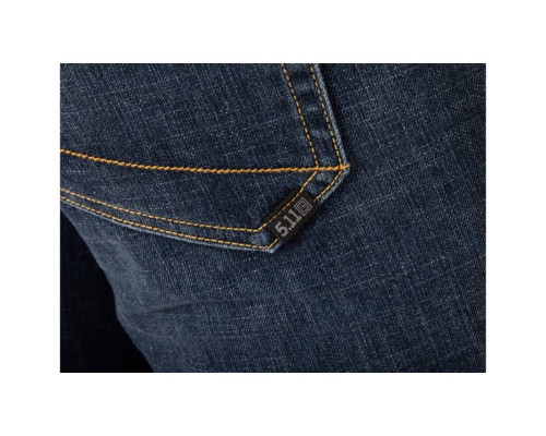 Мужские джинсы 5.11® Defender-Flex Jean (Slim Fit) — Basic Blue Wash