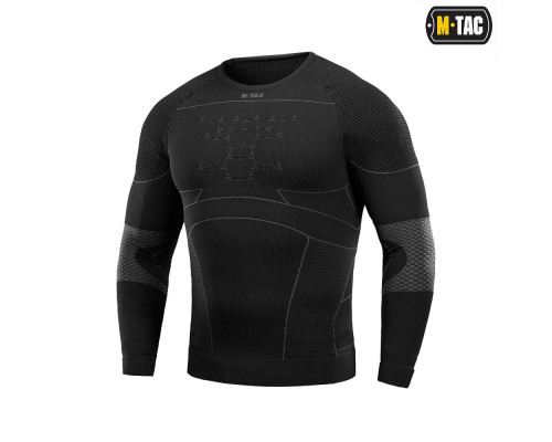 M-Tac терморубашка компрессионная — Black/Dark Grey