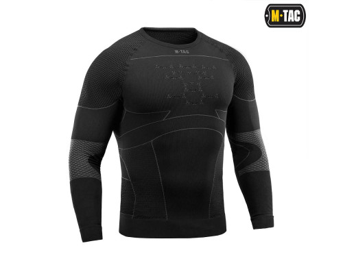 M-Tac терморубашка компрессионная — Black/Dark Grey
