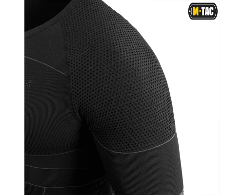 M-Tac терморубашка компрессионная — Black/Dark Grey