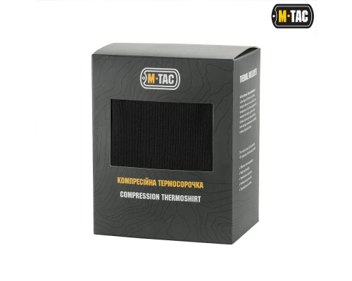 M-Tac терморубашка компрессионная — Black/Dark Grey