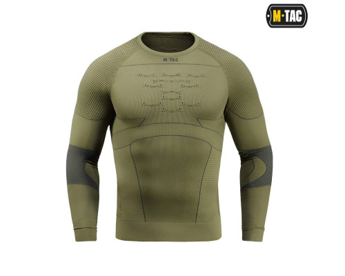 M-Tac терморубашка компрессионная — Ranger Green/Dark Grey
