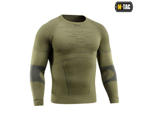 M-Tac терморубашка компрессионная — Ranger Green/Dark Grey