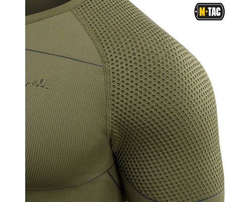 M-Tac терморубашка компрессионная — Ranger Green/Dark Grey
