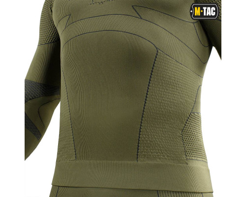 M-Tac терморубашка компрессионная — Ranger Green/Dark Grey