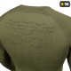 M-Tac терморубашка компрессионная — Ranger Green/Dark Grey