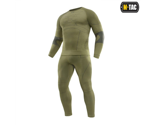 M-Tac терморубашка компрессионная — Ranger Green/Dark Grey
