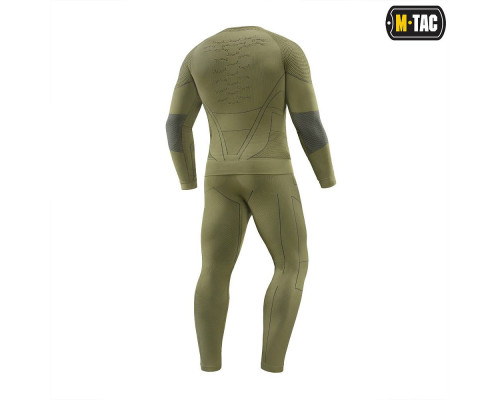 M-Tac терморубашка компрессионная — Ranger Green/Dark Grey
