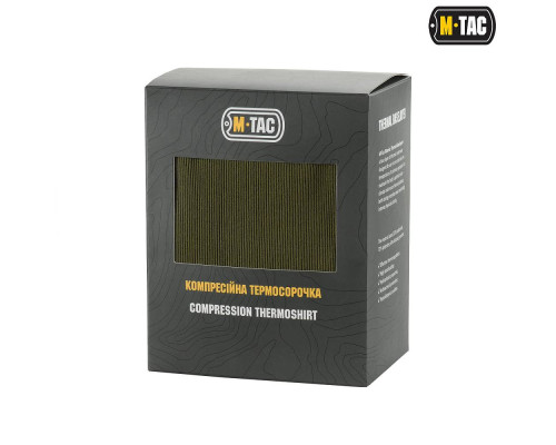 M-Tac терморубашка компрессионная — Ranger Green/Dark Grey