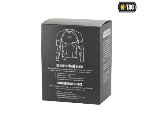 M-Tac терморубашка компрессионная — Ranger Green/Dark Grey