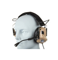 Активные наушники Earmor M32 MOD4 Active hearing protectors - Tan