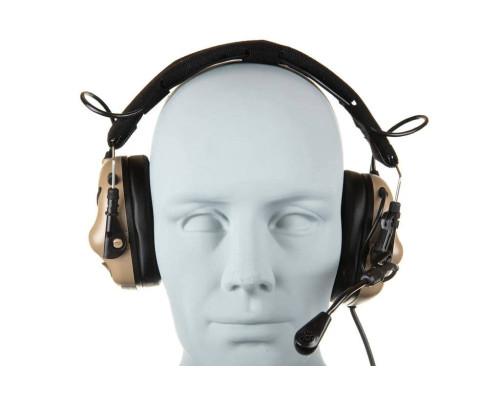 Активные наушники Earmor M32 MOD4 Active hearing protectors - Tan