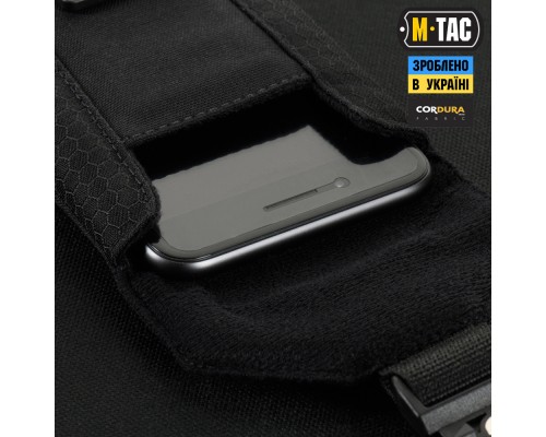 M-TAC ПОДСУМОК ДЛЯ СМАРТФОНА ELITE MEDIUM HEX BLACK