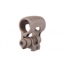 Крепление для фонаря Adjustable Flashlight Mount for 22mm RIS Rail - Dark Earth