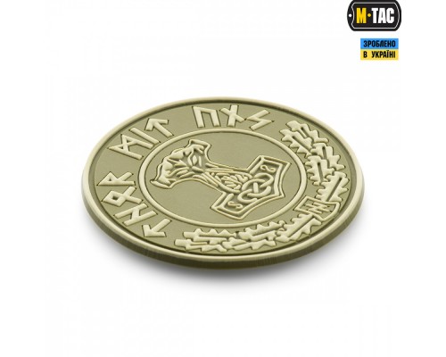 M-TAC НАШИВКА THOR MIT UNS ПВХ ОЛИВА
