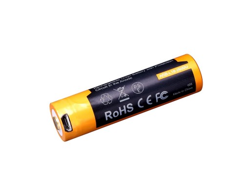 Аккумулятор 18650 Fenix 2600 mAh ARB-L18-2600U micro usb зарядка