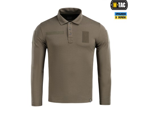 M-TAC ПОЛО ТАКТИЧЕСКОЕ ДЛИННЫЙ РУКАВ 65/35 DARK OLIVE