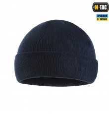 M-TAC ШАПКА ТОНКАЯ ВЯЗКА 100% АКРИЛ DARK NAVY BLUE