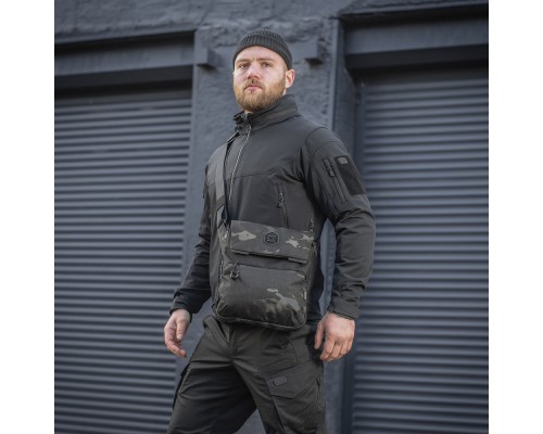 M-TAC СУМКА KONVERT BAG ELITE MULTICAM BLACK/BLACK