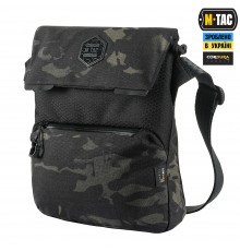 M-TAC СУМКА KONVERT BAG ELITE MULTICAM BLACK/BLACK