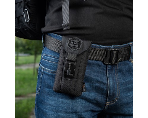 M-TAC ПОДСУМОК ДЛЯ СМАРТФОНА ELITE MEDIUM HEX BLACK