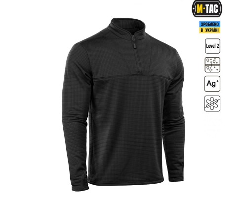 M-TAC ТЕРМОРУБАШКА ФЛИС DELTA LEVEL 2 BLACK