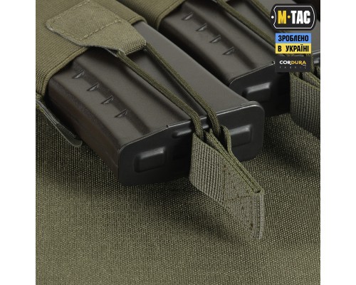 M-TAC ПОДСУМОК ЭЛАСТИЧНЫЙ НА 3 МАГАЗИНА ELITE LASER CUT RANGER GREEN