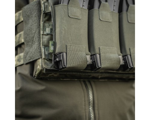 M-TAC ПОДСУМОК ЭЛАСТИЧНЫЙ НА 3 МАГАЗИНА ELITE LASER CUT RANGER GREEN