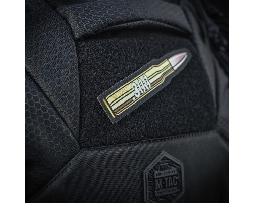M-TAC НАШИВКА .308 AMMO BLACK/GID