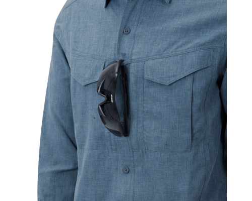 Рубашка DEFENDER Mk2 Gentleman Shirt® - Melange Blue