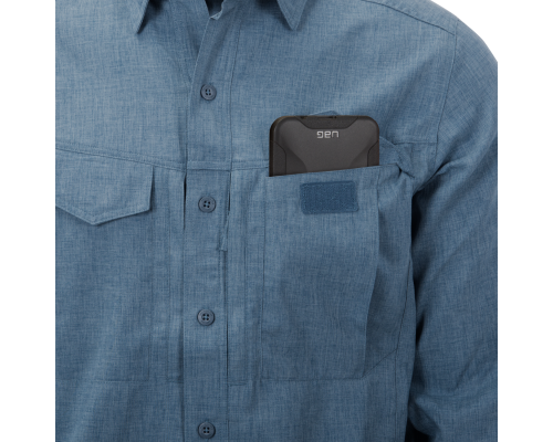 Рубашка DEFENDER Mk2 Gentleman Shirt® - Melange Blue
