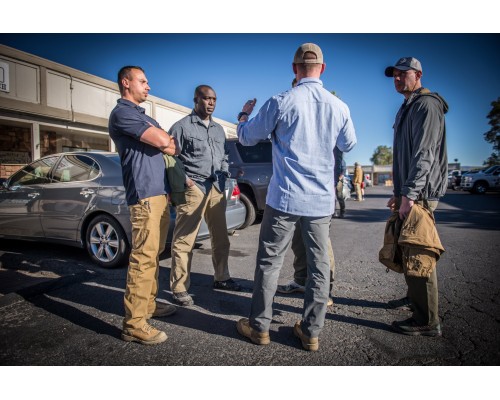 Рубашка DEFENDER Mk2 Gentleman Shirt® - Melange Blue