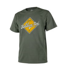 Футболка T-Shirt (Helikon-Tex Road Sign) - Cotton - Olive Green