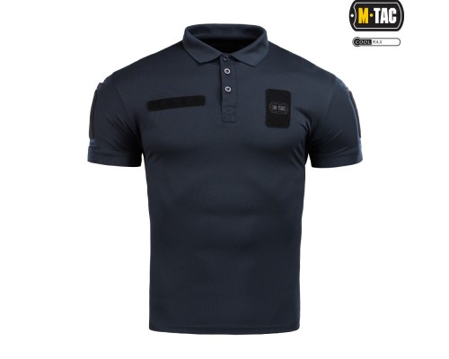M-TAC ПОЛО ELITE TACTICAL COOLMAX DARK NAVY BLUE