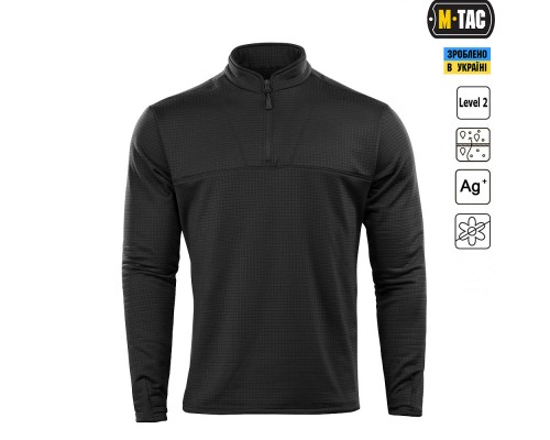 M-TAC ТЕРМОРУБАШКА ФЛИС DELTA LEVEL 2 BLACK