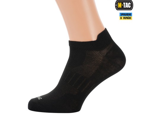 M-TAC НОСКИ СПОРТИВНЫЕ ЛЕГКИЕ BLACK