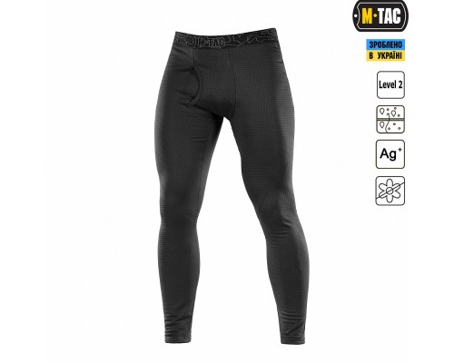 M-TAC ТЕРМОБРЮКИ ФЛИС DELTA LEVEL 2 BLACK