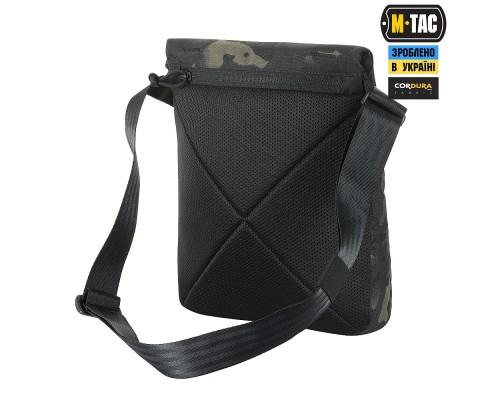 M-TAC СУМКА KONVERT BAG ELITE MULTICAM BLACK/BLACK