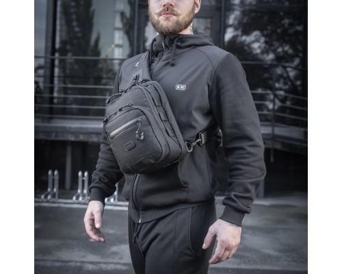 M-TAC СУМКА CROSS BAG SLIM ELITE HEX BLACK