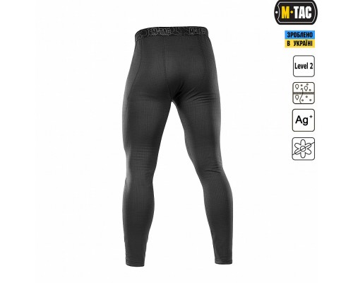 M-TAC ТЕРМОБРЮКИ ФЛИС DELTA LEVEL 2 BLACK