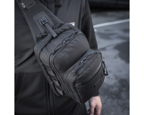 M-TAC СУМКА CROSS BAG SLIM ELITE HEX BLACK