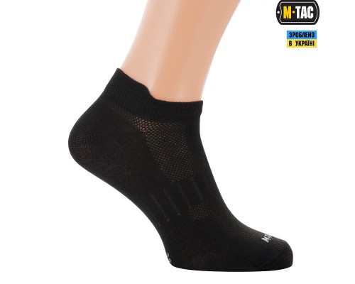 M-TAC НОСКИ СПОРТИВНЫЕ ЛЕГКИЕ BLACK