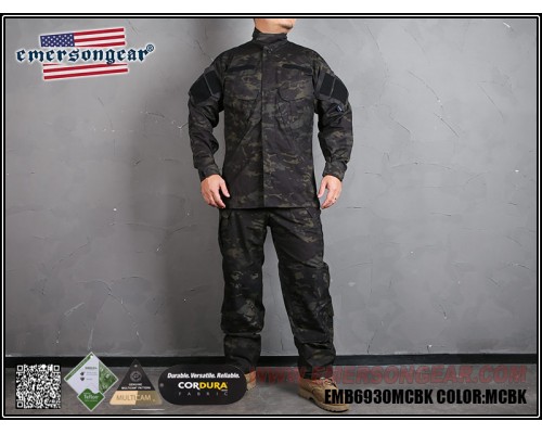 Комплект униформы Emersongear BLUE Label Field R6 Uniform Set Multicam Black