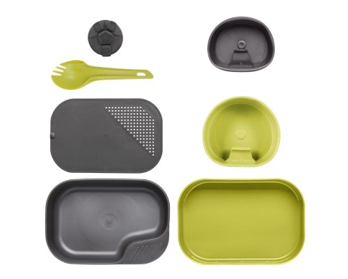Набор посуды Wildo® CAMP-A-BOX® Complete - Lime / Dark Grey A