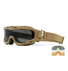 Маска WILEY X SPEAR TAN- 3 Lenses Grey/Clear/Light Rust
