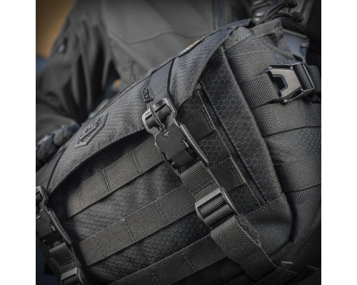 M-TAC СУМКА MESSENGER BAG ELITE HEX BLACK