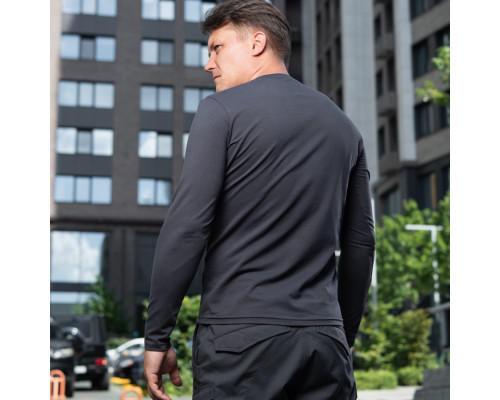 M-TAC ФУТБОЛКА ДЛИННЫЙ РУКАВ 93/7 DARK GREY