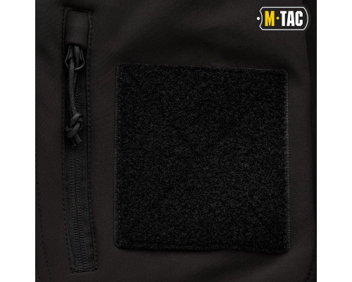 M-TAC КУРТКА SOFT SHELL С ПОДСТЕЖКОЙ BLACK