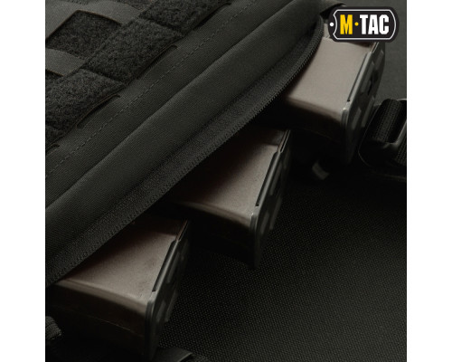 Нагрудная сумка M-TAC CHEST RIG MILITARY ELITE BLACK