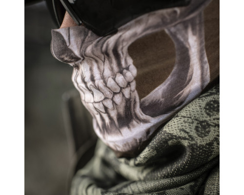 M-TAC ШАРФ-ТРУБА ОБЛЕГЧЕННЫЙ REAPER SKULL OLIVE
